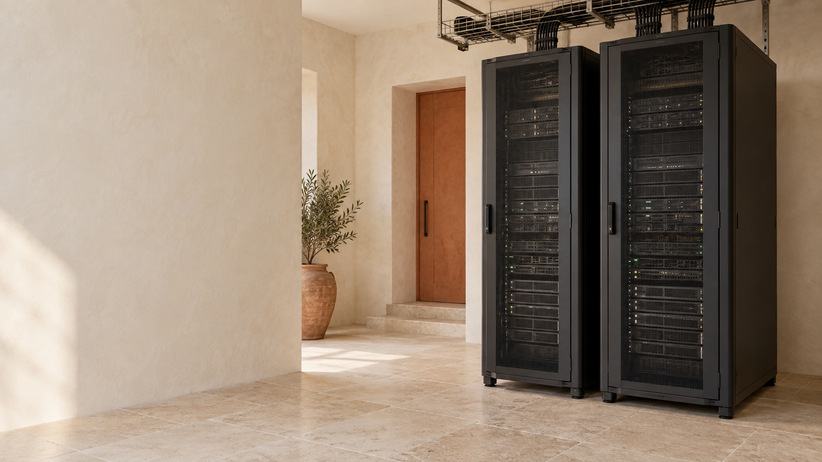 Illustrative enterprise local server installation
